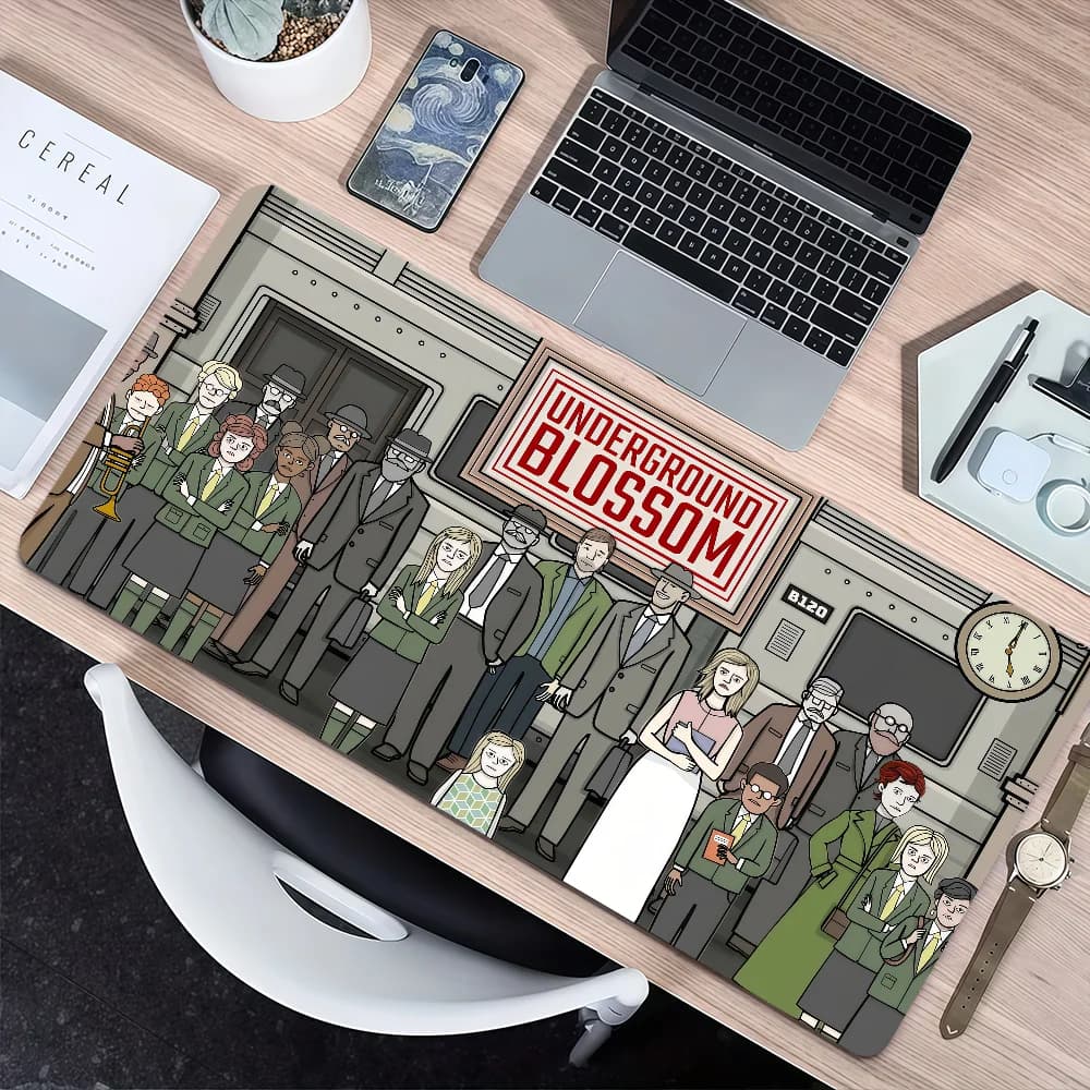 Tappetino per mouse Servant of the Lake R-Rusty Lake, antiscivolo, con bordi rinforzati, spesso, grande, confortevole, per gaming, ufficio, studenti