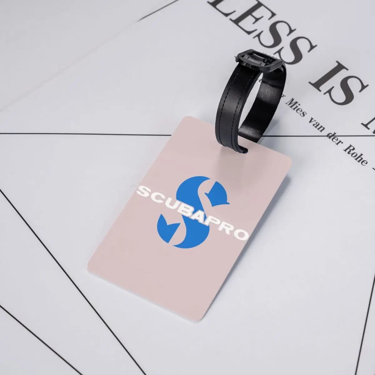 Etichette per Bagagli con Logo Scubapros, Accessori per Valigie, Tag per Bagaglio da Viaggio, Porta Etichetta con Nome e Indirizzo