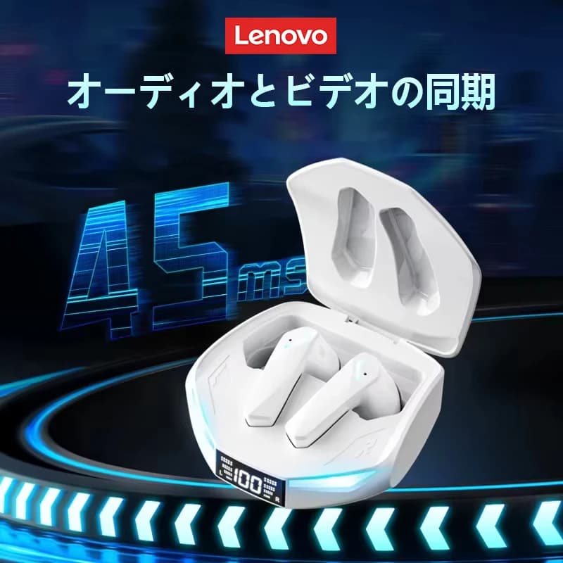 Lenovo XT53 Wireless Bluetooth Gaming Headphones Low Latecny Called HD Bluetooth Headphones Long-Term Battery Display Choice of Headphones