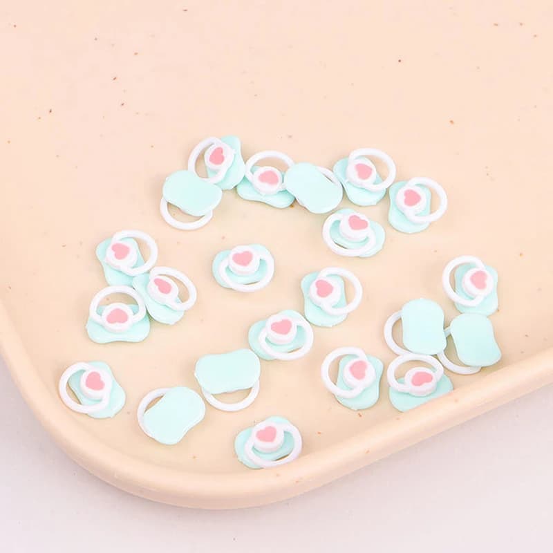Set di 5 Ciucci Giocattolo per Bambole, Accessori per Casa delle Bambole, Giocattoli per Bambini