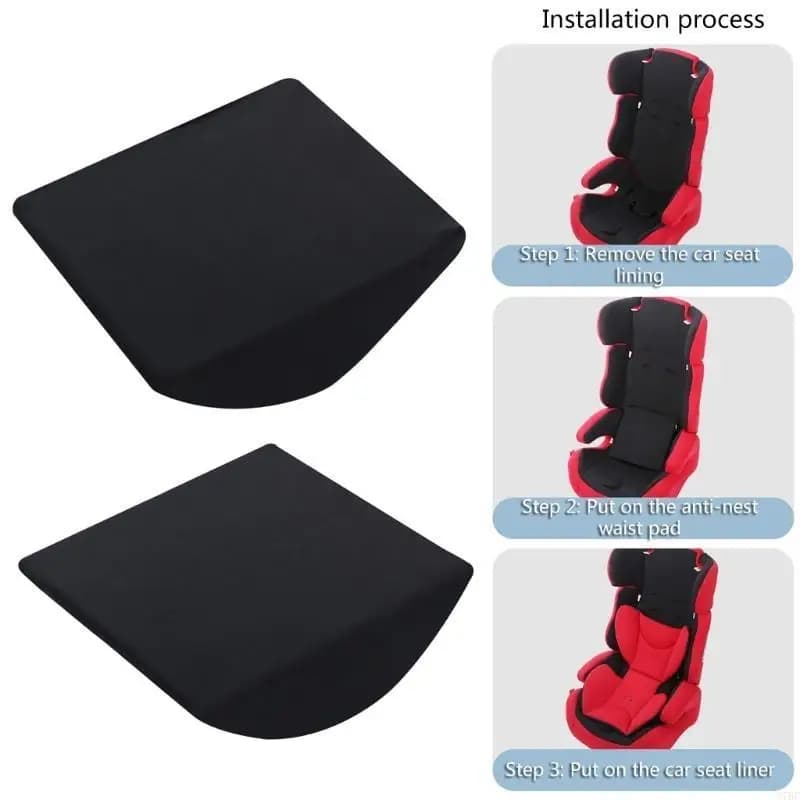 97BC Waist Pillow Ergonomical Back Pillow for Baby Safety Travel System Carriers