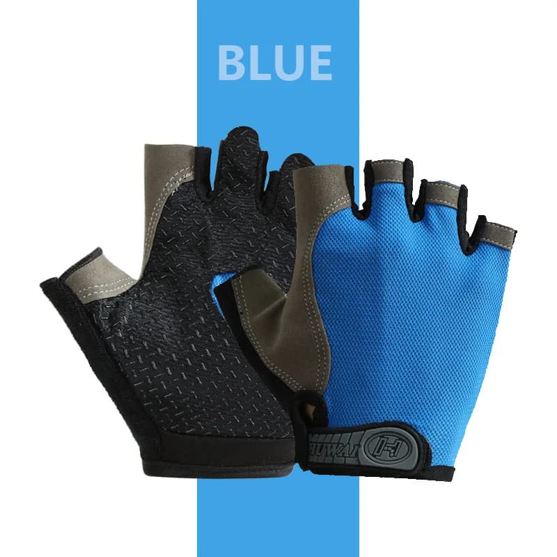 Breathable Lightweight Half Finger Sports Gloves Anti Slip Wear Resistant Gym Cycling Outdoor Fitness Hand Protector