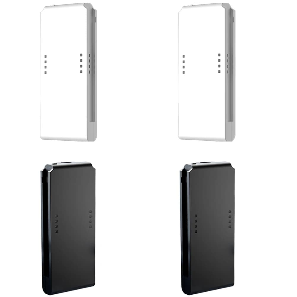 Per Joypad Impugnatura di ricarica Stazione di ricarica controller 3400mAh con indicatore di ricarica Docking station di ricarica per Switch Joy-Con