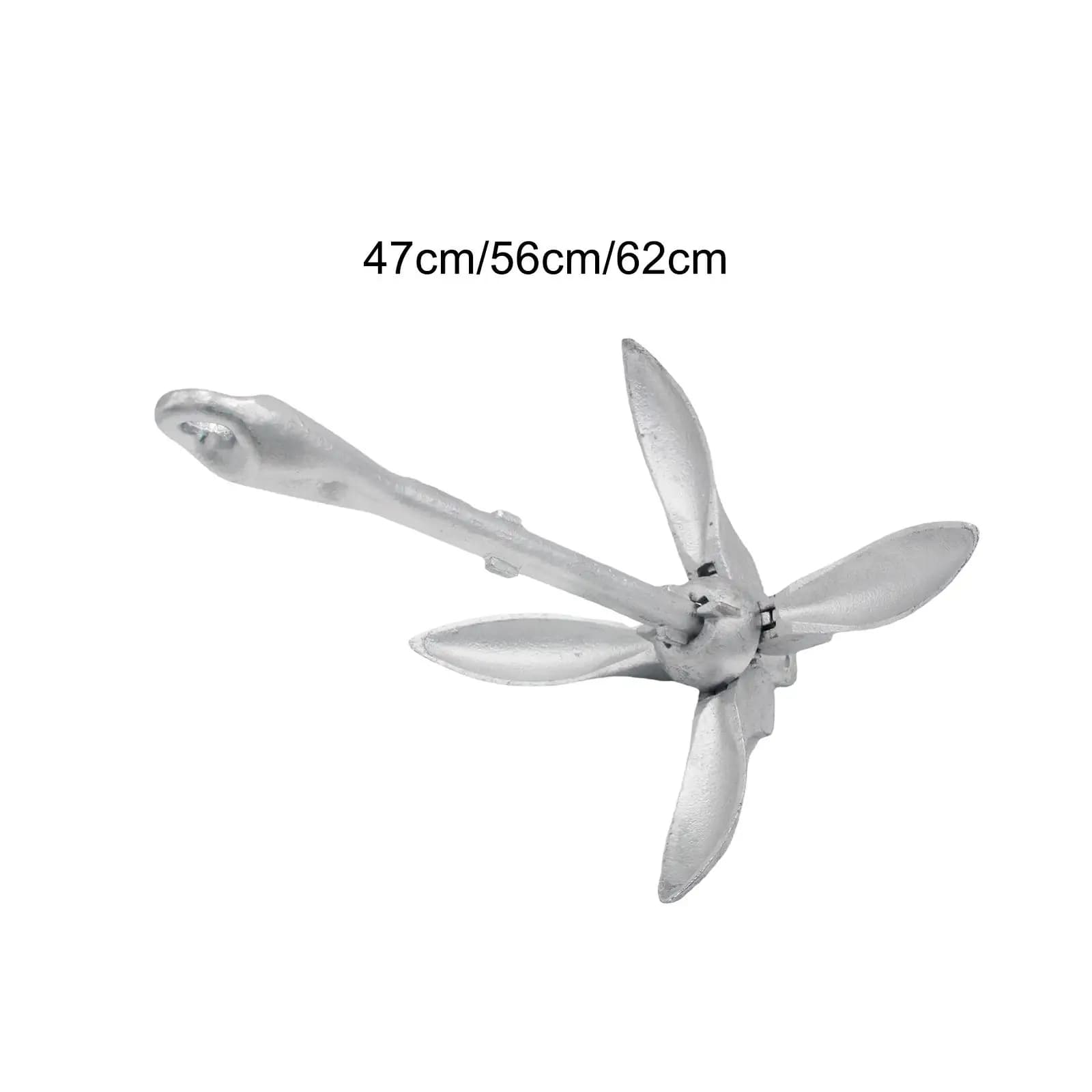Universal Folding Marine Anchor Carbon Steel Foldable, for Dinghies Canoes Boat Paddle Boards .