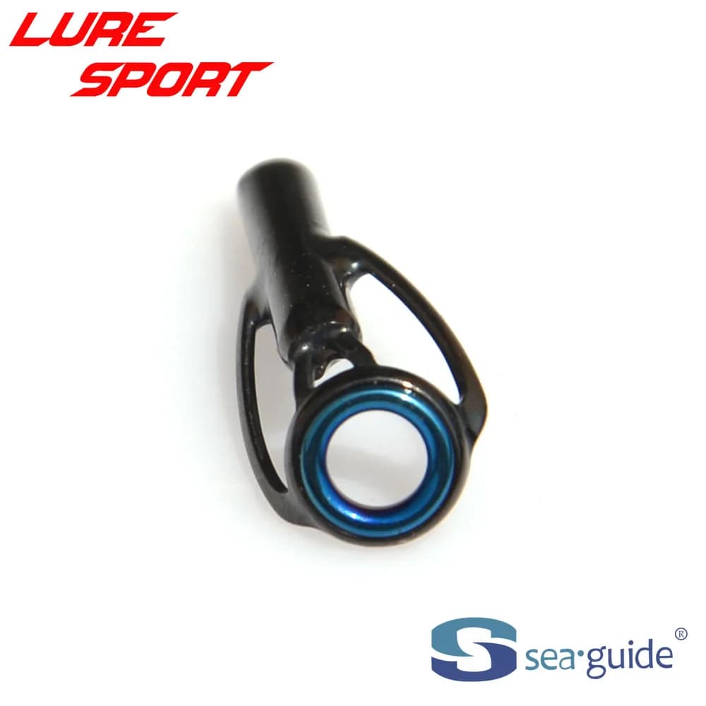 4 pezzi HBXULST-4 blu LS Anello Telaio in acciaio nero Guida superiore Asta Componenti di costruzione Riparazione Accessorio fai da te SeaGuide