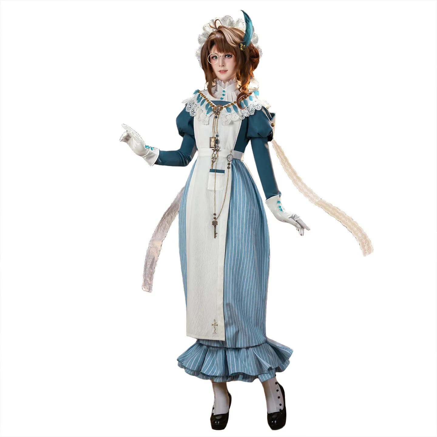 Costume da Cosplay Klara Wingler Kakania 1999 per Donne, per Feste di Halloween, Spettacoli Teatrali, Carnevale, Giochi di Ruolo ed Eventi