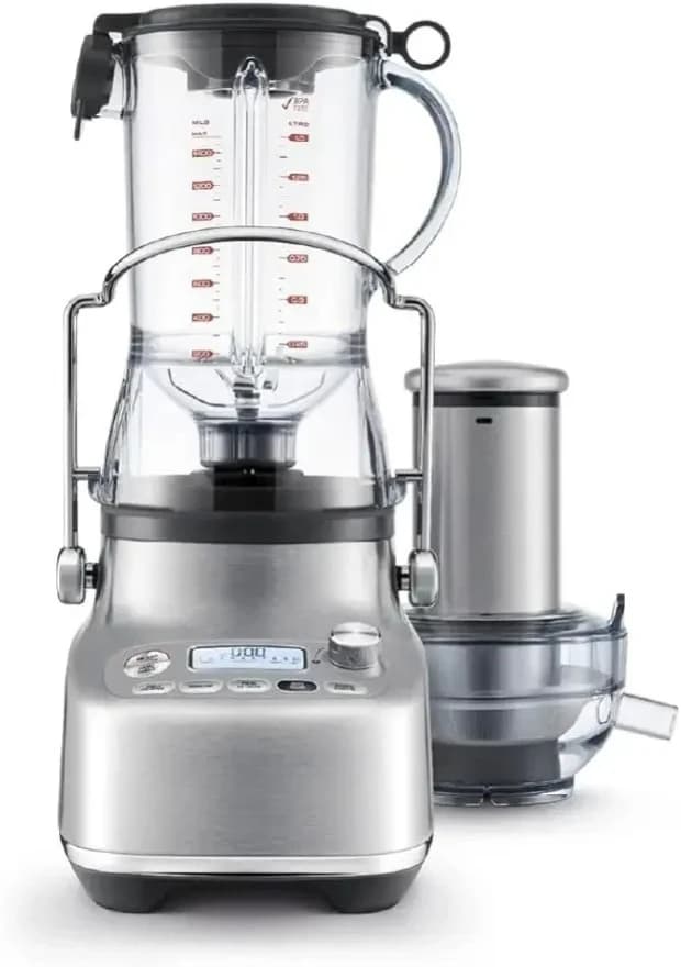 Breville 3X Bluicer Pro blender and juicer, brushed stainless steel