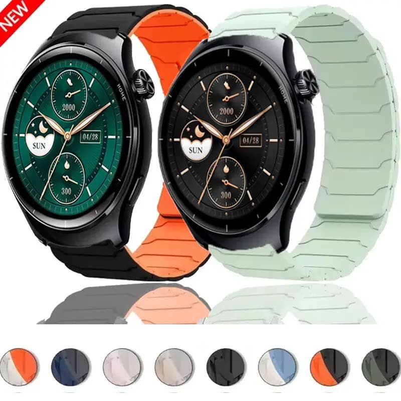 Bracciale sportivo in silicone magnetico da 22 mm per Mibro Watch Lite 3 Pro SmartWatch cinturino per Mibro Watch A1 A2 A3/X1/T2/C3/C4 Correa