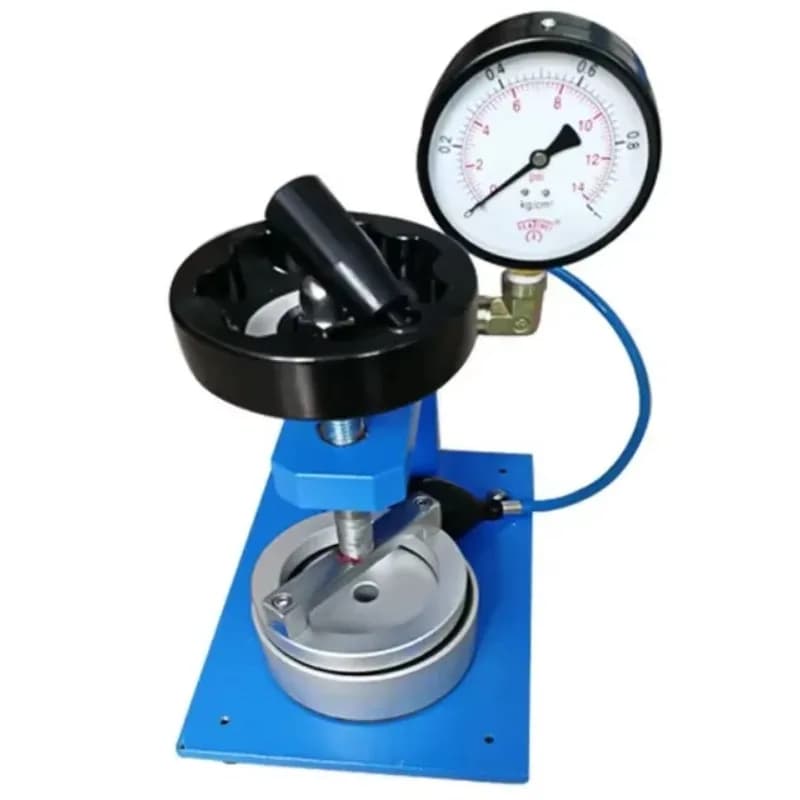 YG825 Tester di pressione idrosostatica Sacchetti di plastica Indumento Tende Impermeabile Macchina di prova impermeabile Strumento di test del tessuto tessile in PVC
