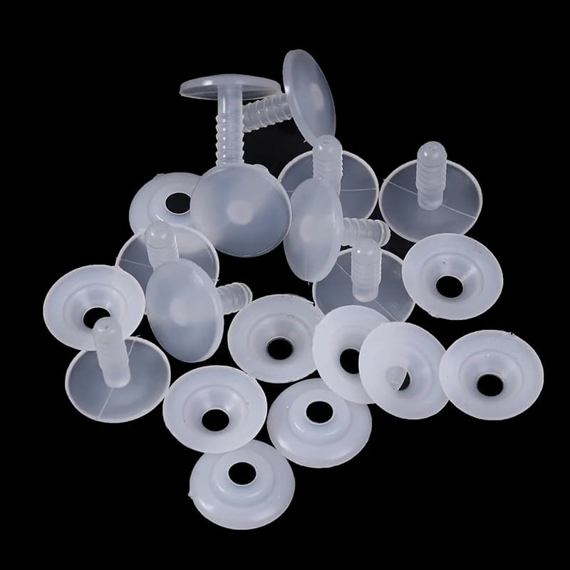 20 pezzi (10 set) di giunti in plastica per bambole, accessori per bambole per la creazione di giocattoli e artigianato fai-da-te