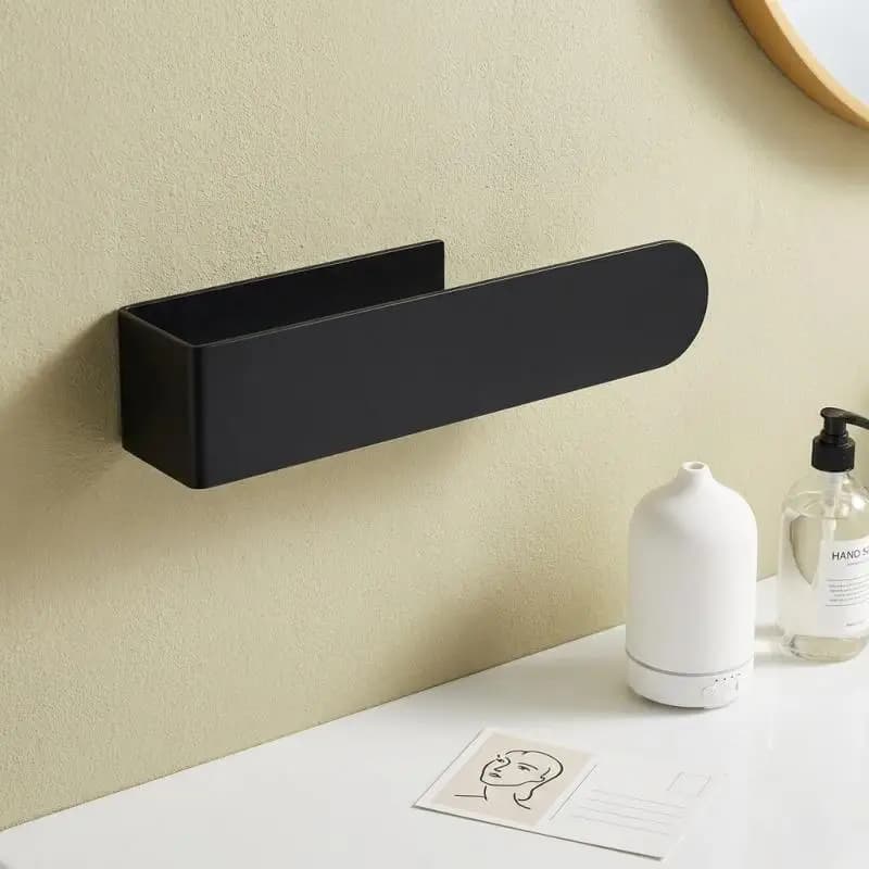 1PC Towel Rack Non-punched Towel Rack Bathroom Rack Self-adhesive Bathroom Kitchen Towel Hand Towel Rack Household Items