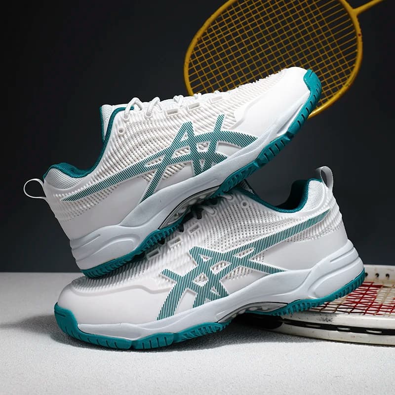 Men's and Women's Table Tennis and Badminton Shoes, Sports Anti-slip Shoes Breathable for Volleyball and Handball, for Camp Training