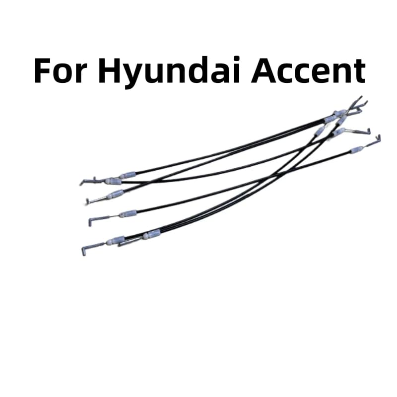 2 pz 48 cm Porta Anteriore Maniglia Interna Blocco Fermo Cavo di Rilascio Misura per Hyundai Accent 2006 2007 2008 2009 2010 2011