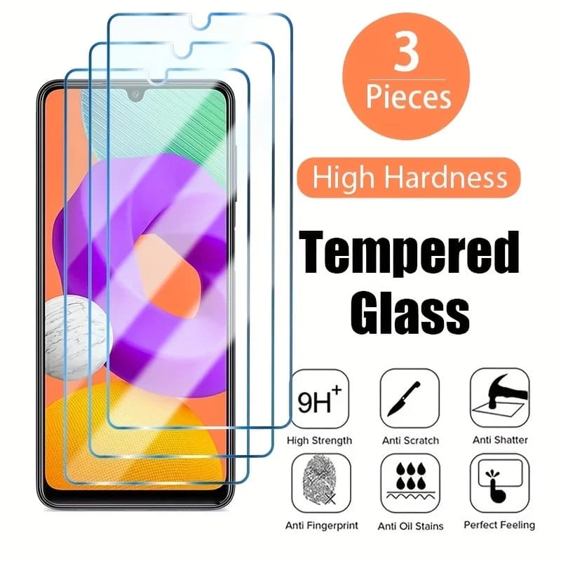 3 pieces tempered glass for Redmi Note 7 8T 9 10 11 12 13 screen protection for Redmi 7 8A 9 9A 9C 10A 12C 13C 14C