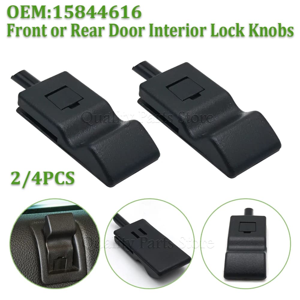 Manopole serratura porta anteriore posteriore 2/4 pezzi per Chevrolet GMC Silverado Sierra Cadillac Hummer Yukon 2007 ~ 2011 2012 2013 15844616 15214027