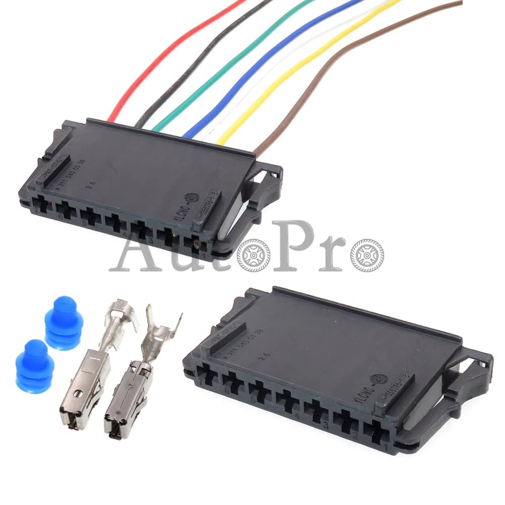 1 Set 7 fori 1-1355396-1 A2115450328 alloggiamento in plastica per auto connettore elettrico cablaggio per Automobile presa sigillata