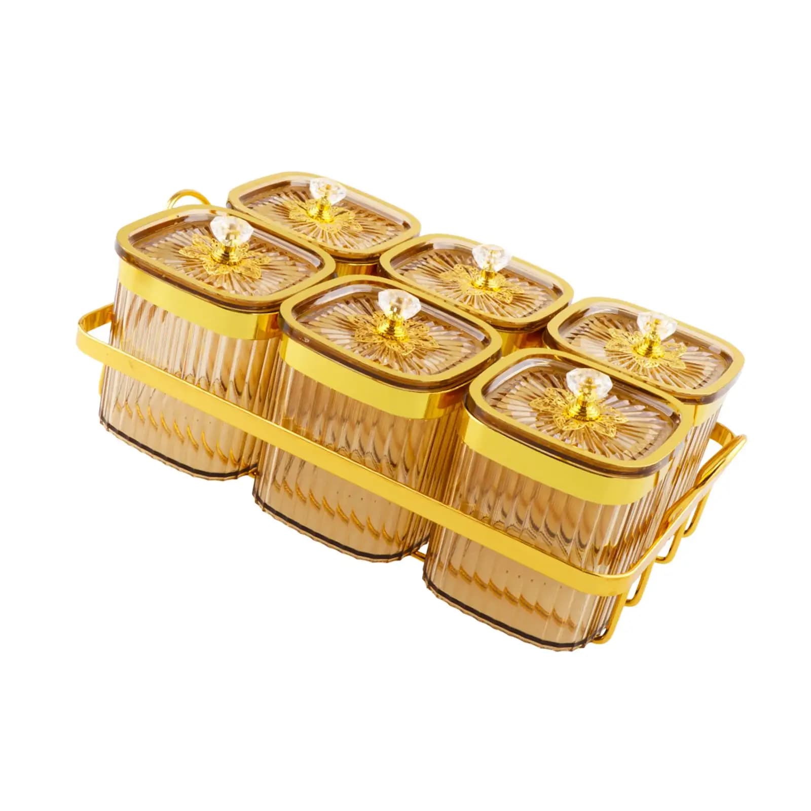 Vassoio per Snack di Frutta Secca, Contenitore per Alimenti, Vassoio Nordico per Antipasti, per Casa, Feste, Matrimoni, Cucina, Condimenti