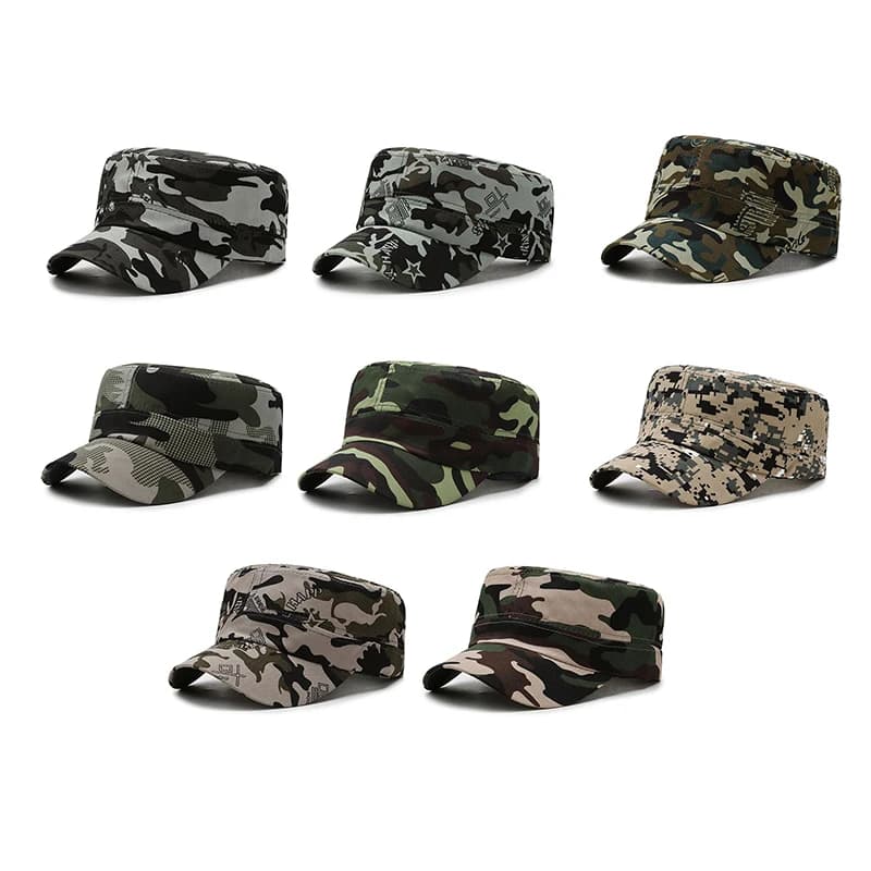 1 pz regolabile Camouflage Tactical Caps Combat Paintball cappelli da Baseball estate protezione solare pesca cappello da ciclismo per uomo donna