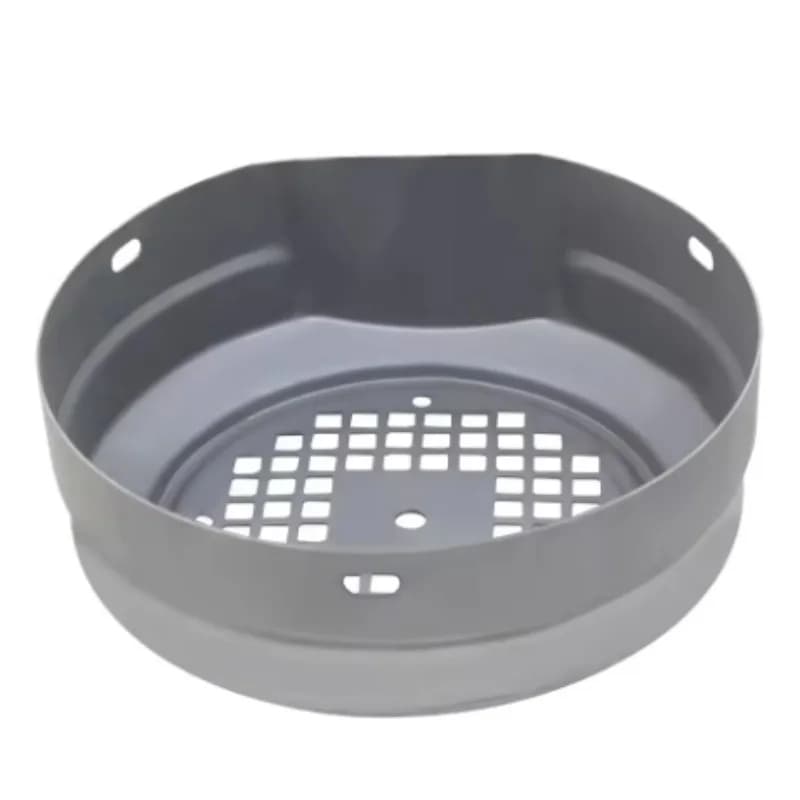 Copertura della ventola del motore elettrico in ferro 1PC per accessori di ricambio del cappuccio della ventola del motore elettrico del cappa del motore idraulico trifase