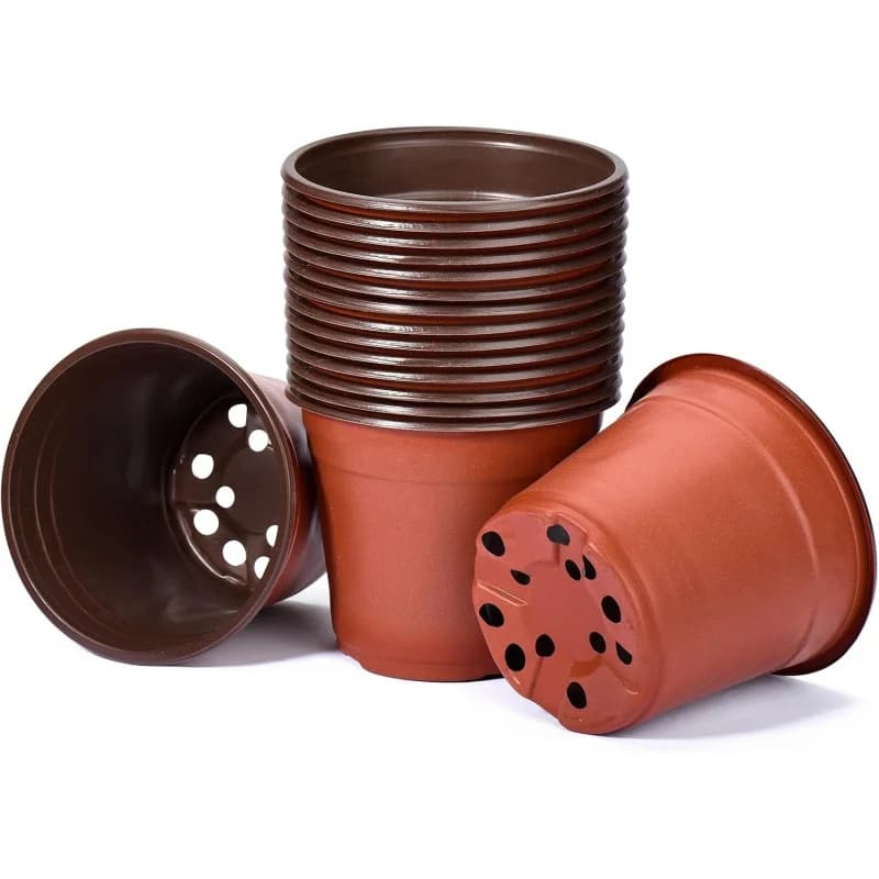 Individual Flexible Plastic Succulent Seedling Pots for Seed Germination 75-150 Special Planting Containers Flower Garden