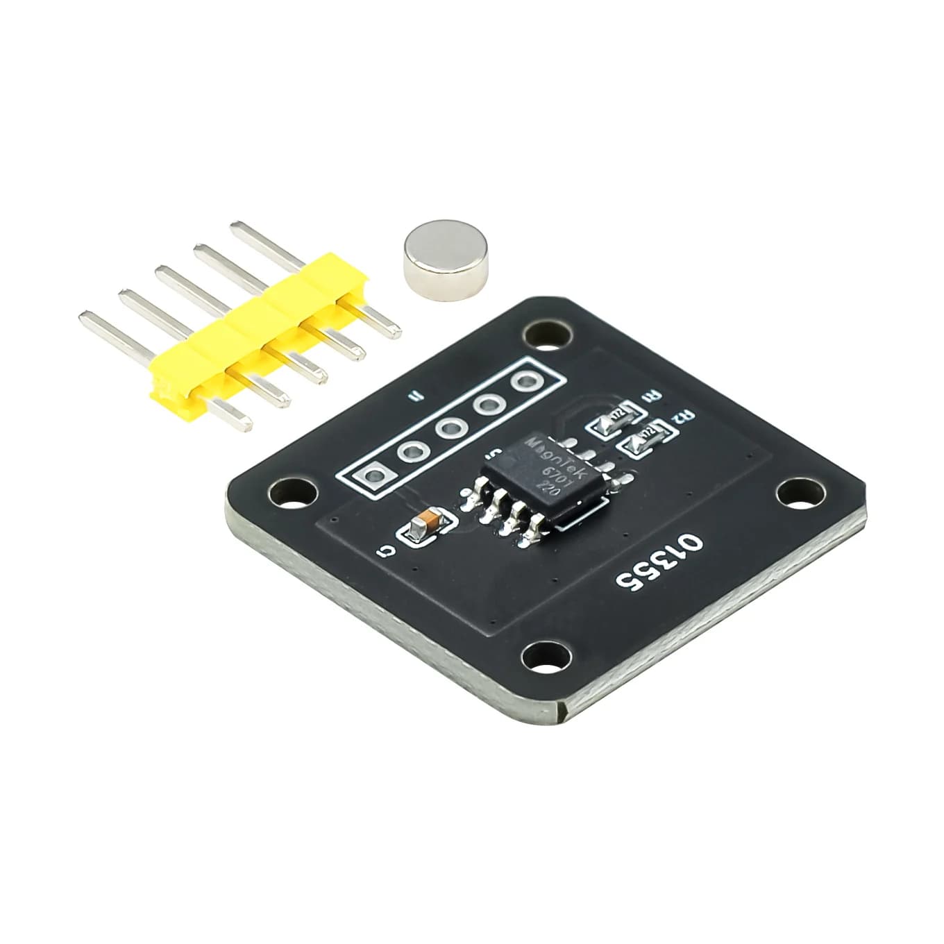 Modulo encoder magnetico MT6701 Sensore di misurazione dell'angolo ad alta precisione a 14 bit invece di AS5600 per induzione magnetica Arduino