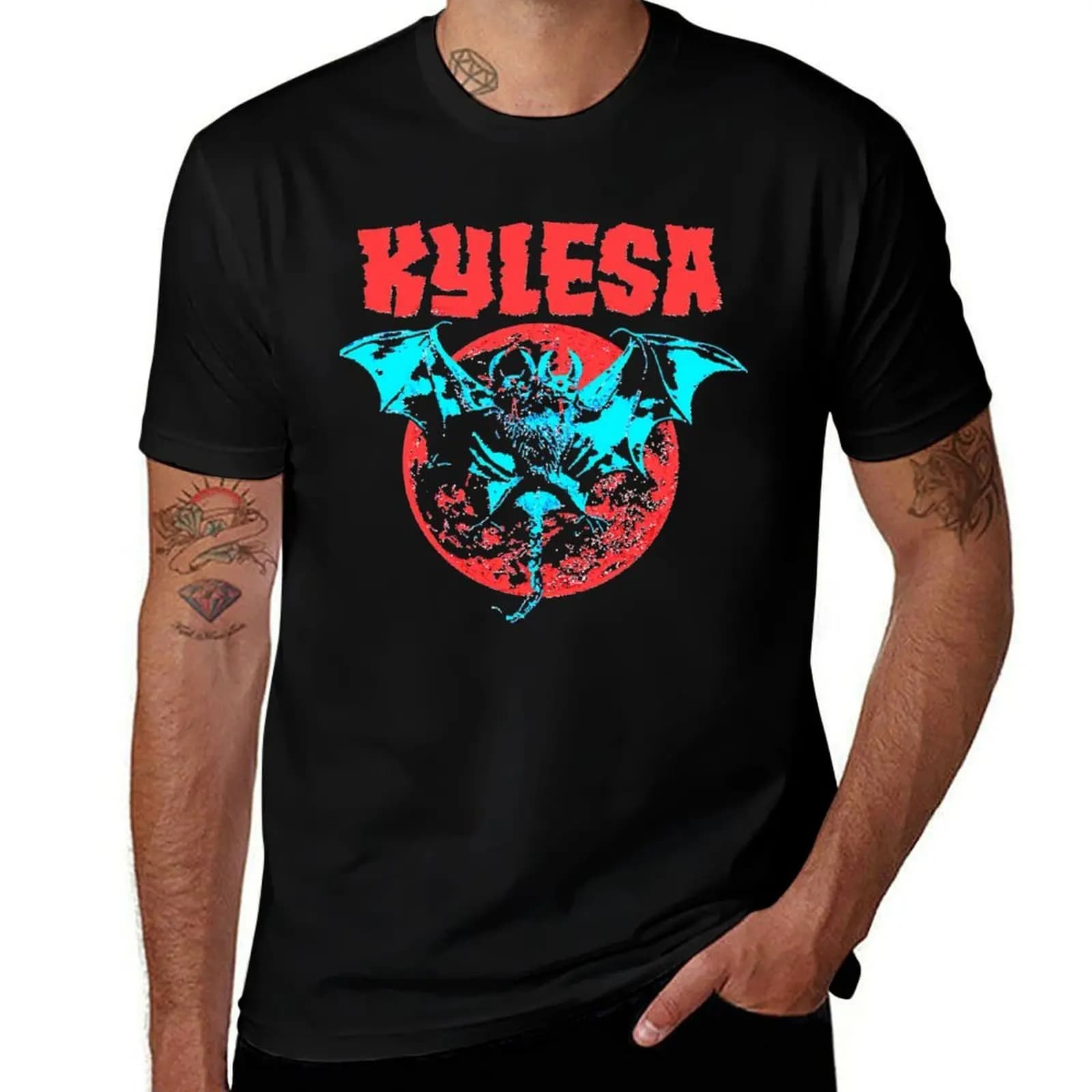 Kylesa band T-shirt, casual t-shirt with stains resistant