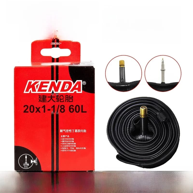 Kenda 20118FV60L20x138 Bicycle Inner Tube Folding Bike Wheel Set American Mouth French Mouth 451 Wheel Group Inner Tube