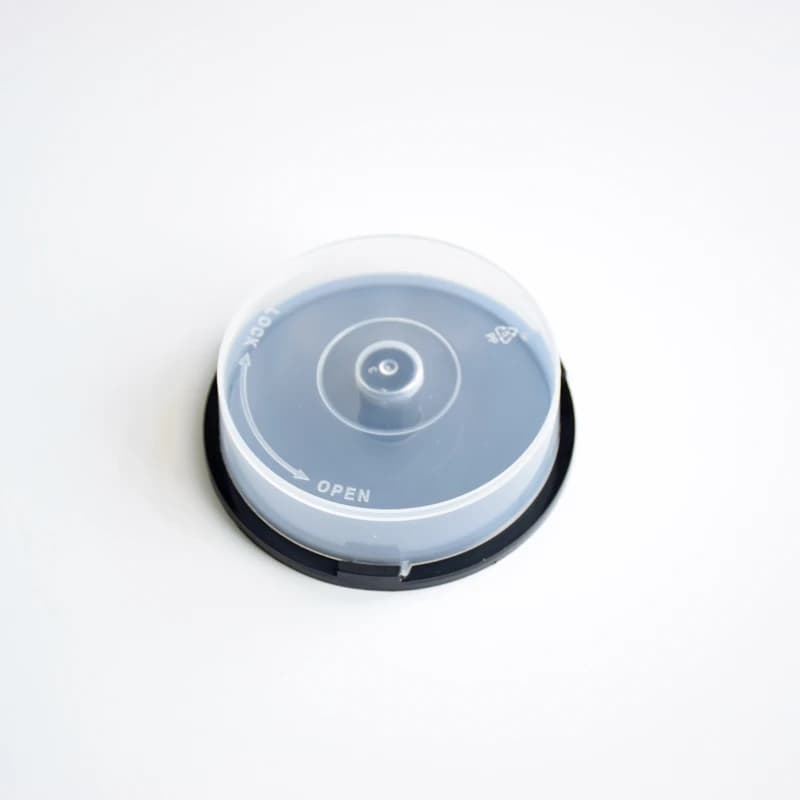 ReadStar Scatola di Imballaggio per Mini CD/DVD da 8CM, Contenitore in Plastica per Conservazione e Trasporto Sicuro, Adatta per 10 CD