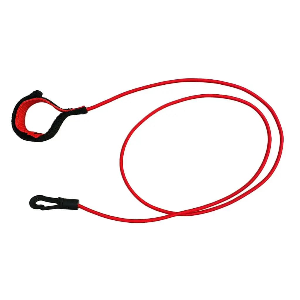 Resistente guinzaglio per pagaia per kayak, guinzaglio di sicurezza regolabile per supporto per asta per barca, canoa, paddle board, accessori per kayak