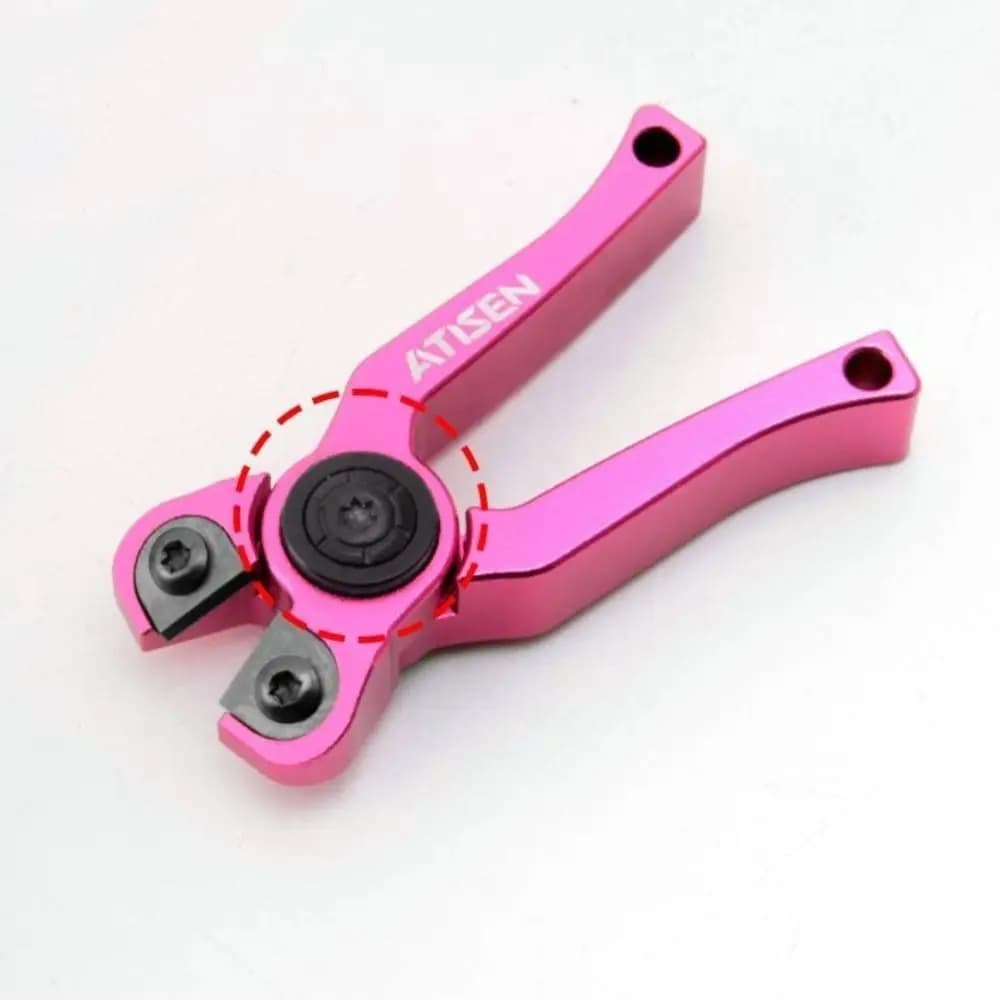 Tungsten Steel Head Fishing Lamp Taglierina With Hanging Hole Integrated Spring bait Shears Light and waterproof cutting