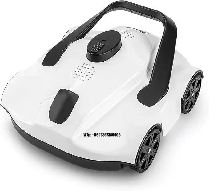 Wireless Robotic Pool Vacuum Cleaner 90-Minute Runtime Fast Water Filtration Self-Parking Cleaning Pool Cleaning Tool Accessory