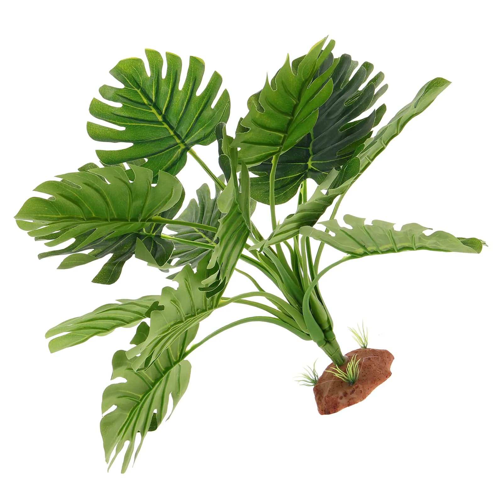 Piante Artificiali Realistiche per Acquario, Decorazioni in Plastica per Vasche di Pesci, Erba Acquatica Realistica per Acqua Dolce e Salata Tropicale