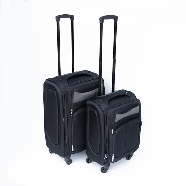 Durable Oxford Cloth Suitcase Set Lightweight Expandable Rolling Luggage with Spinner Wheels for Travel Business Trip Vacation Water Resistant Wear Resistant Large Capacity Suitcase Set for Men Women