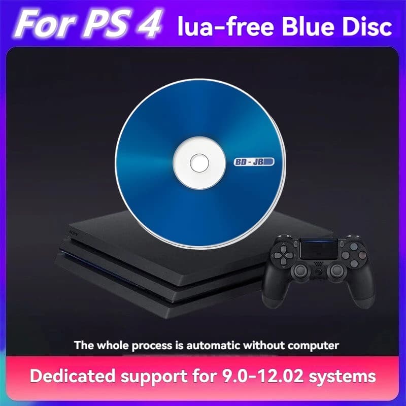 Per giochi PS4 CD Dischi Blu Ray Toss Uso diretto sul sistema console 9.0-12.02 Chiavette USB Accessori per console di gioco