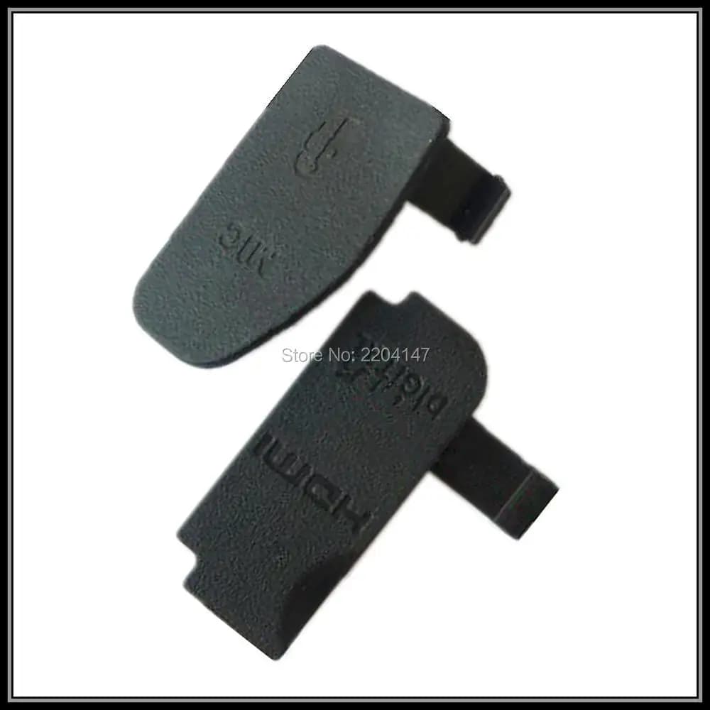 100% NUOVO USB/HDMI DC IN/VIDEO OUT Porta In Gomma Copertura Inferiore Per Canon EOS 70D Parte di Riparazione Della Fotocamera Digitale