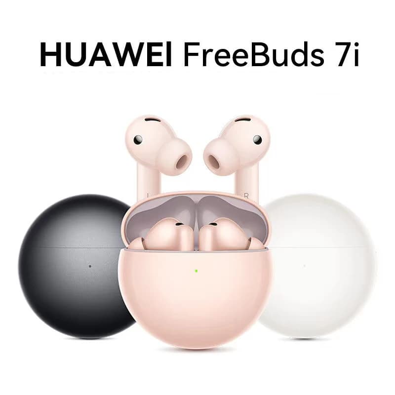 HUAWEI FreeBuds 7i Auricolari wireless Cancellazione attiva del rumore Cancellazione dinamica intelligente del rumore 4.0, Bluetooth 5.4