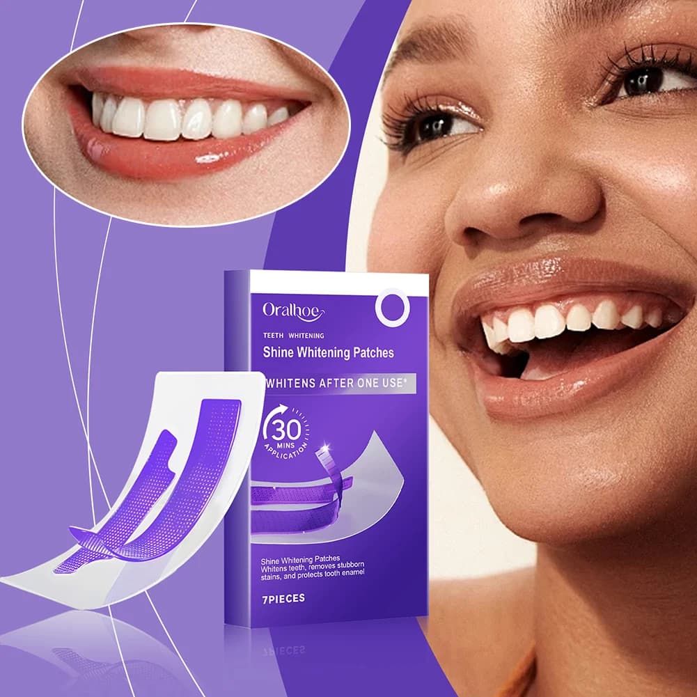 Whitening strips for removing whitening spots for teeth, delicate natural whitening strips, effectively remove stubborn spots for sensitive teeth