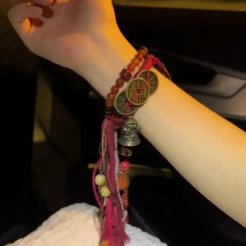 w,3;f'5\b/Tian Guan Gives Fushan Ghost Money Pendant Li Huowang Men's And Women's Chinese Versatile With Bell Tibetan 6;h\b.8'k/