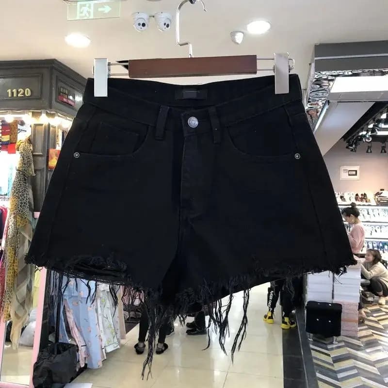 Women's Slim Denim Summer Pants Comfortable Pants Flexible PU Fabric for Women