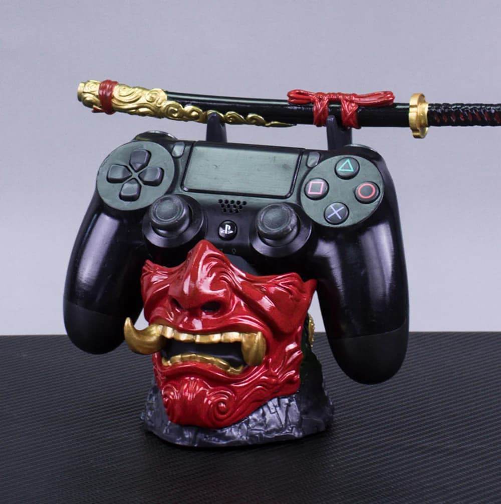 Supporto universale per controller di gioco per PS5/PS4/XBox Tema anime Cool Desktop Display Stand Staffa per maniglia di gioco Accessori per giocatori