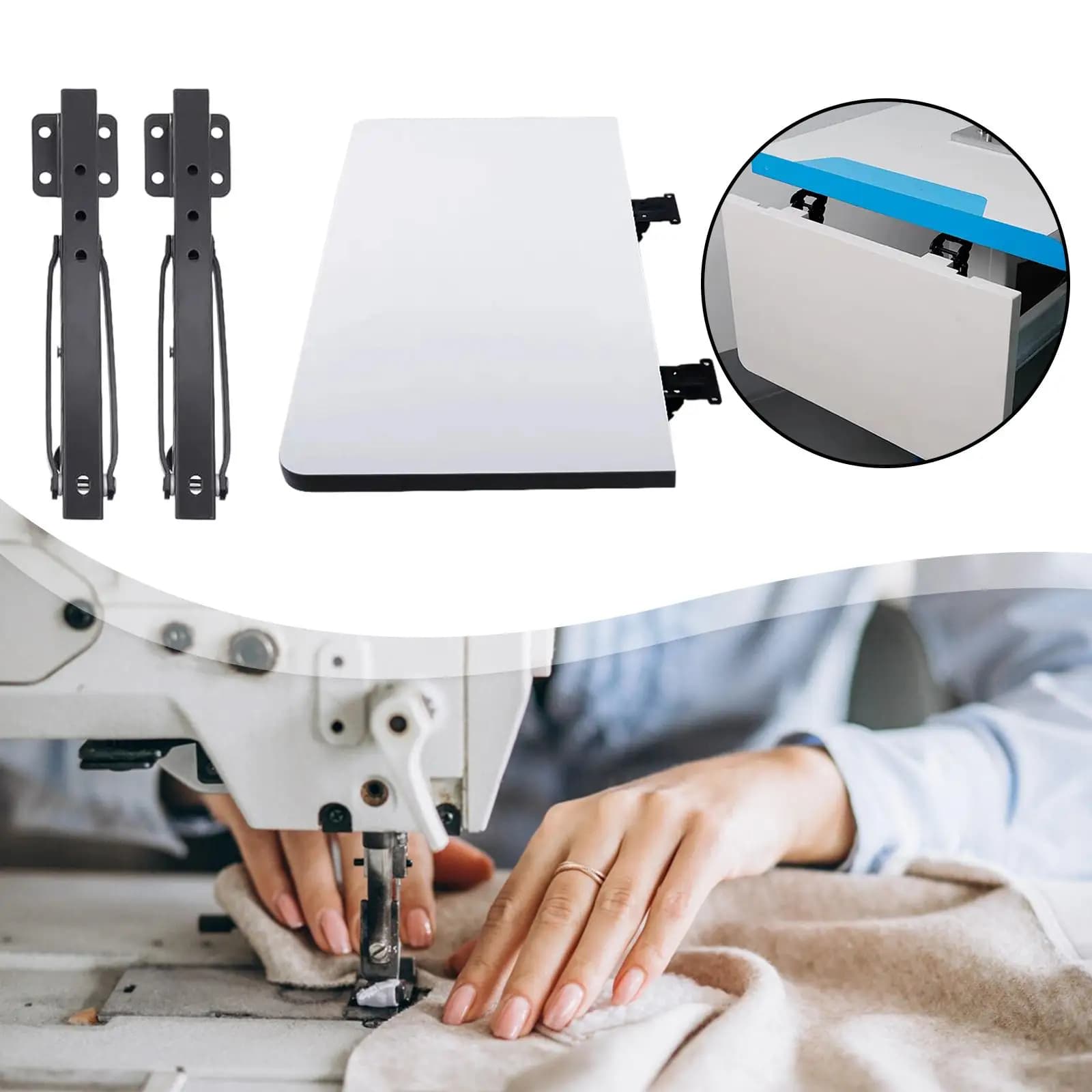 Sewing Extension Board Large Plastic Iron Extension Table for Domestic Tool Adults Beginners Craft Board