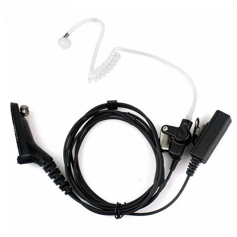 FBI PTT Tubo D'aria Auricolare Microfono Auricolare Per Motorola Radio Portatile APX2000 APX7000 APX6000 APX7500 DP4601 Walkie Talkie XiR P8668