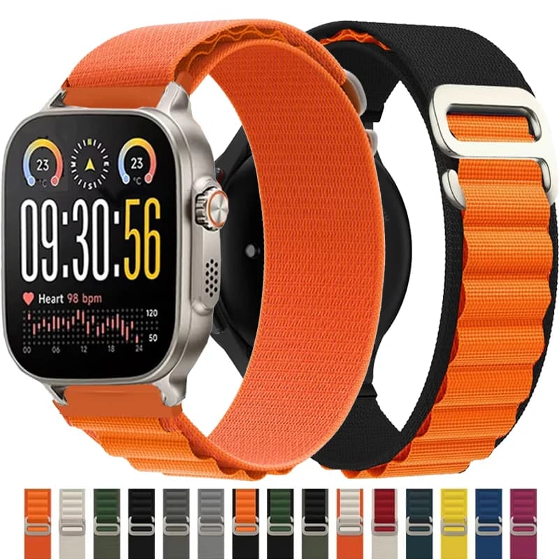 Cinturino per Realme Watch 5 Smart Watch cinturino in nylon cinturino morbido regolabile per Realme Watch 3 3Pro/2 2Pro/S2/S SPro cinturino