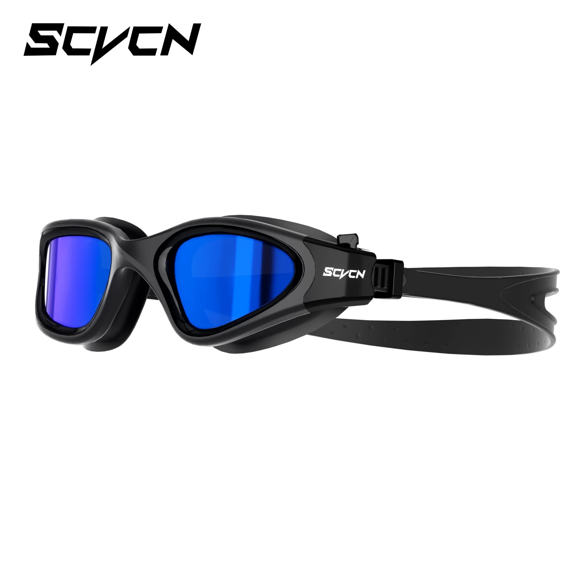SCVCN Polarized swimming glasses anti-fog water sports UV400 sealing protection Man Woman Silicone diving Anti-collision