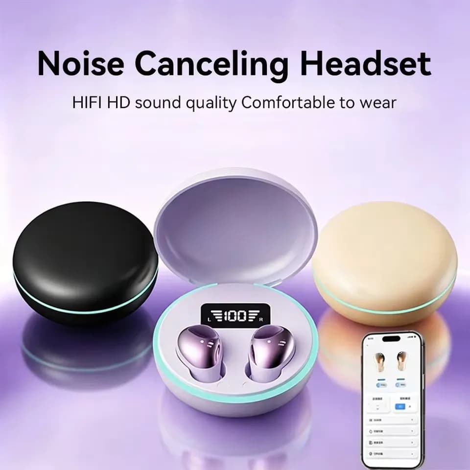 Mini Invisible Wireless Bluetooth Earbuds Smallest Micro Hidden Sleep Earphones Discreet Tiny Headset Suitable for Small Ear Can