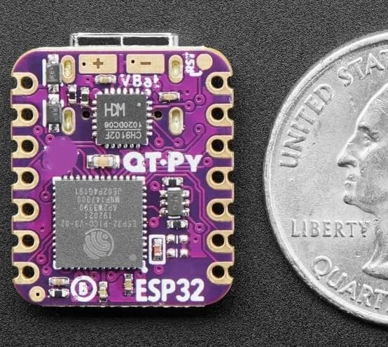 5395 QT Py ESP32 Pico - WiFi development card with STEMMA QT - 8MB Flash 2MB PSRAM
