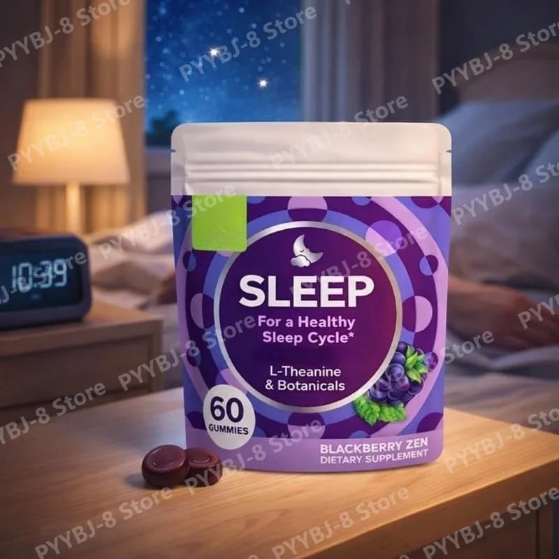 Bouquets to the taste of blackberry with L-Teanina and botanical extracts, help to calm the mind and to favor a healthy sleep, pack of 60 pieces.