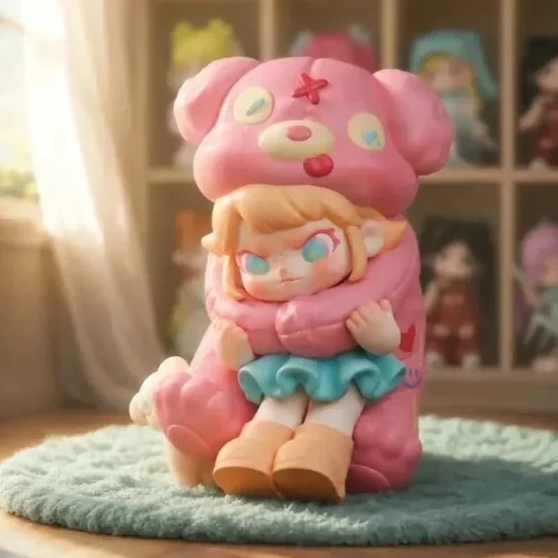 Dora 404.Block Series Blind Box Mystery Box Cute Action Anime Figure Kawaii Model Gift