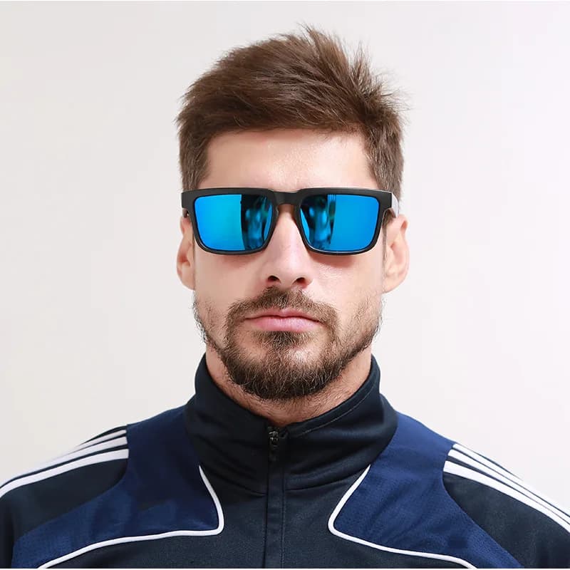 Active Men's Polarized Sunglasses Square Flow Fishing Glasses Summer T126