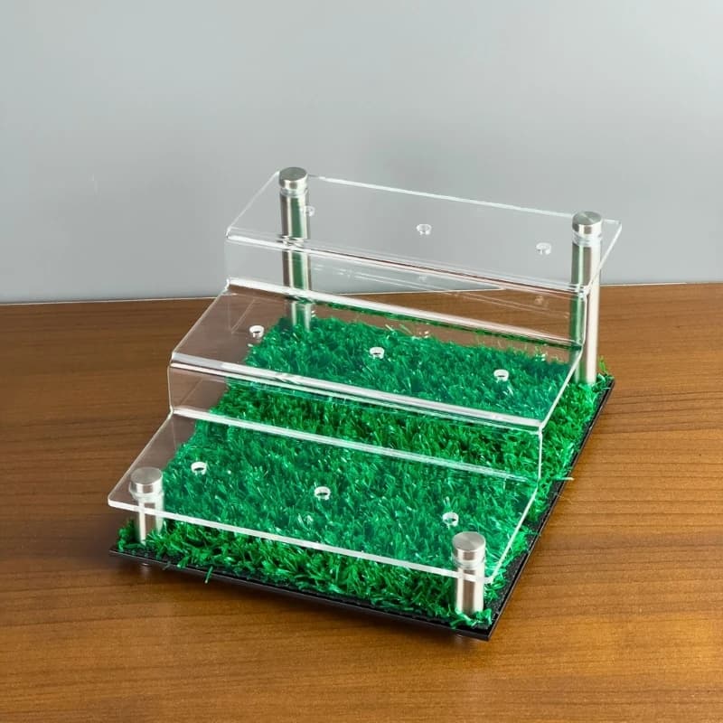 Unità archiviazione da golf acrilica a livello 9 Capacità simulata Installazione Easy Installazione